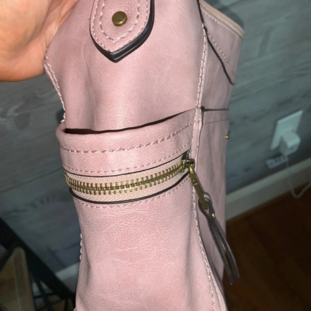 Rosetti Cindy Convertible Pink Handbag View 5